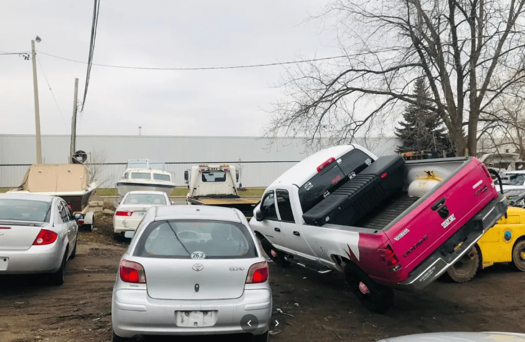 scrap car pickup