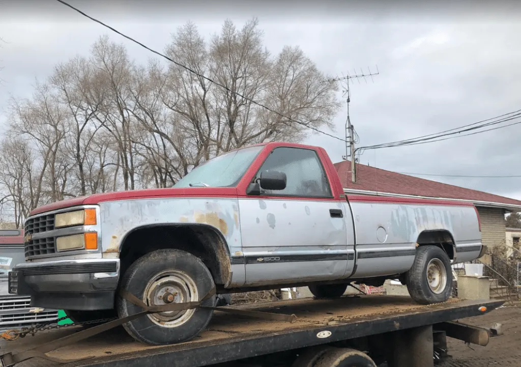salvage car removal